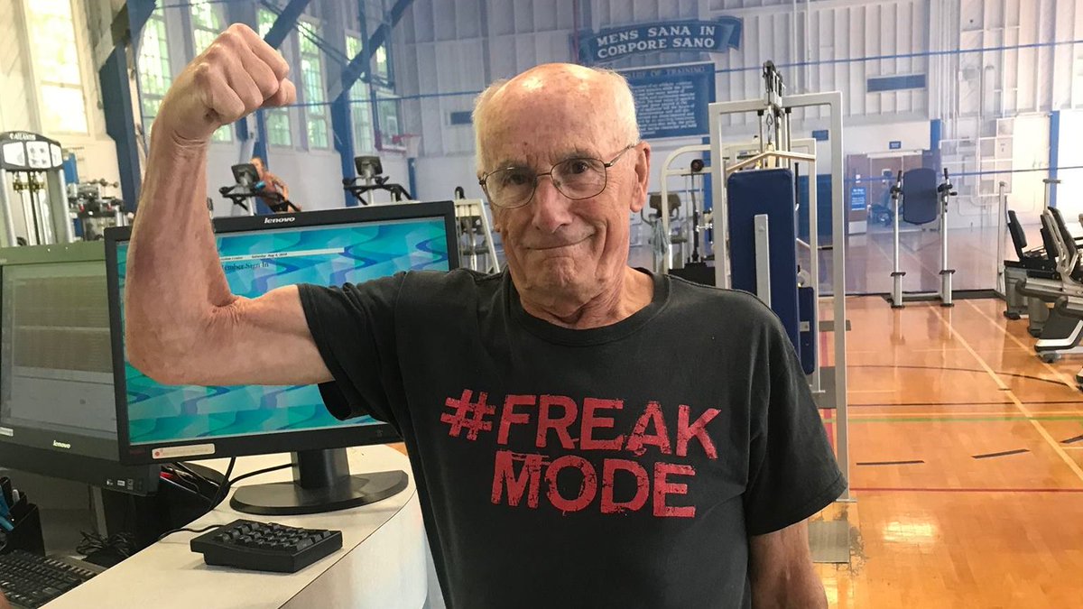 RoyalRoads's tweet photo. One of these members just hit 1,450 visits!

Thanks to the Royal Roads Recreation Centre for sending along these photos. They are open for #safeworkouts and still offering free online classes on YouTube. Check them out: https://t.co/j9pvPNj516 https://t.co/0RjRGkKZ4Q