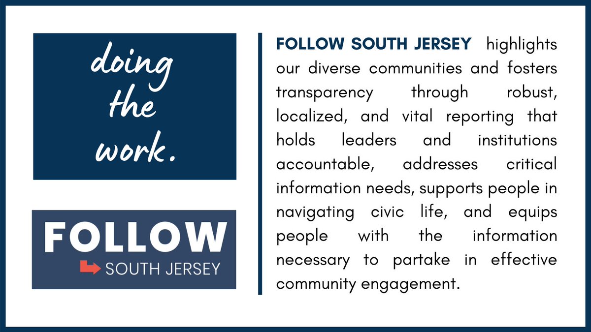 TheHopeloft's tweet photo. Hopeloft is shouting out our partner, Follow South Jersey.

The local news agency seeks to highlight our diverse communities, address critical information needs, and support people in their civic lives. Make sure to learn more on their Facebook page! https://t.co/rvdEirz9ta https://t.co/g6YvDHjkcG