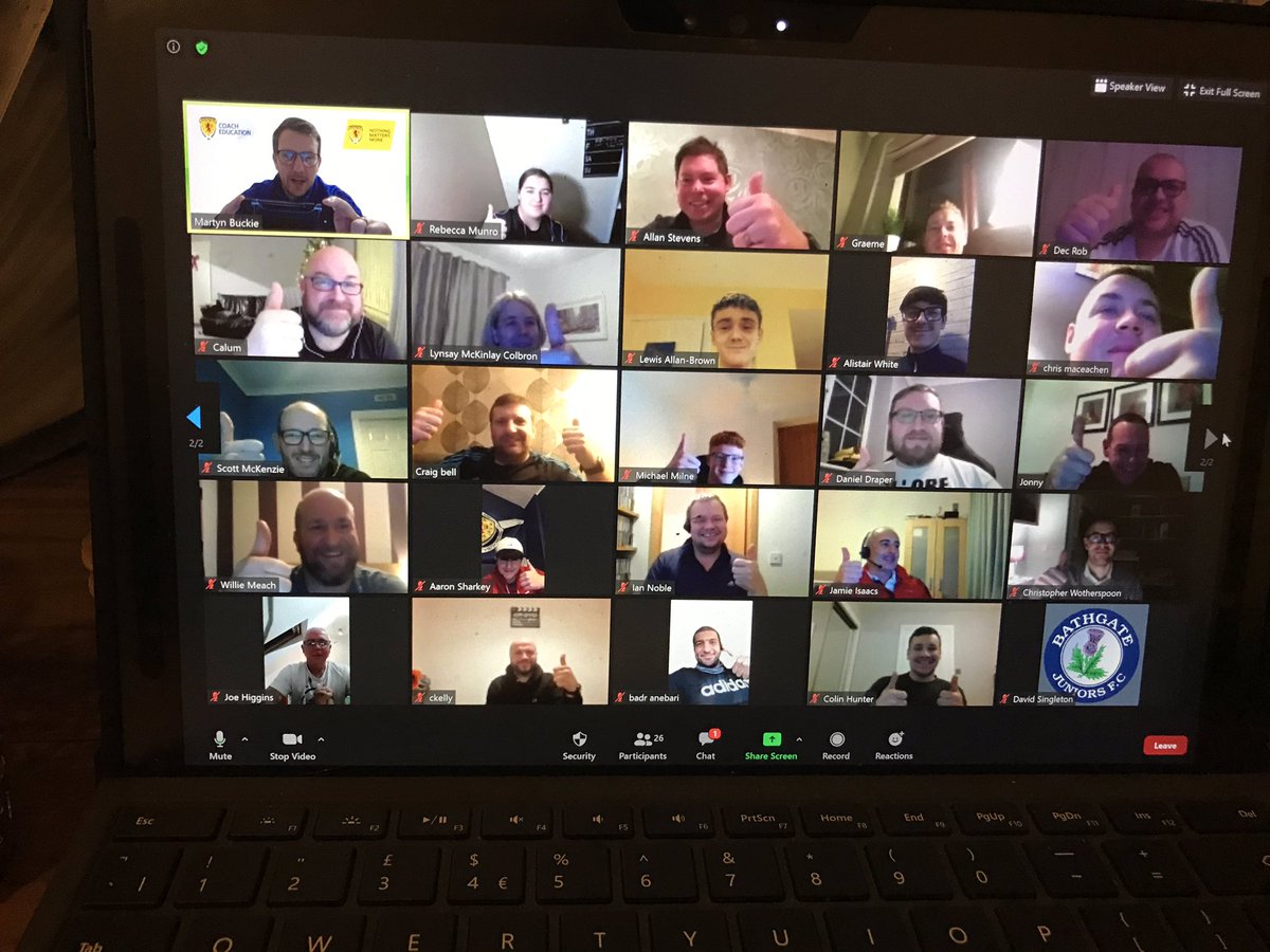 ScotFACentral's tweet photo. COACH EDUCATION | Well done to all participants that attended our 1.1 Intro to Coaching course the last 2 evenings. Great input from all and a great way to finish up Coach Education for 2020! Hope everyone has a great Xmas and New Year! 

#ScottishFACoachEd https://t.co/k3cWIoaQcp