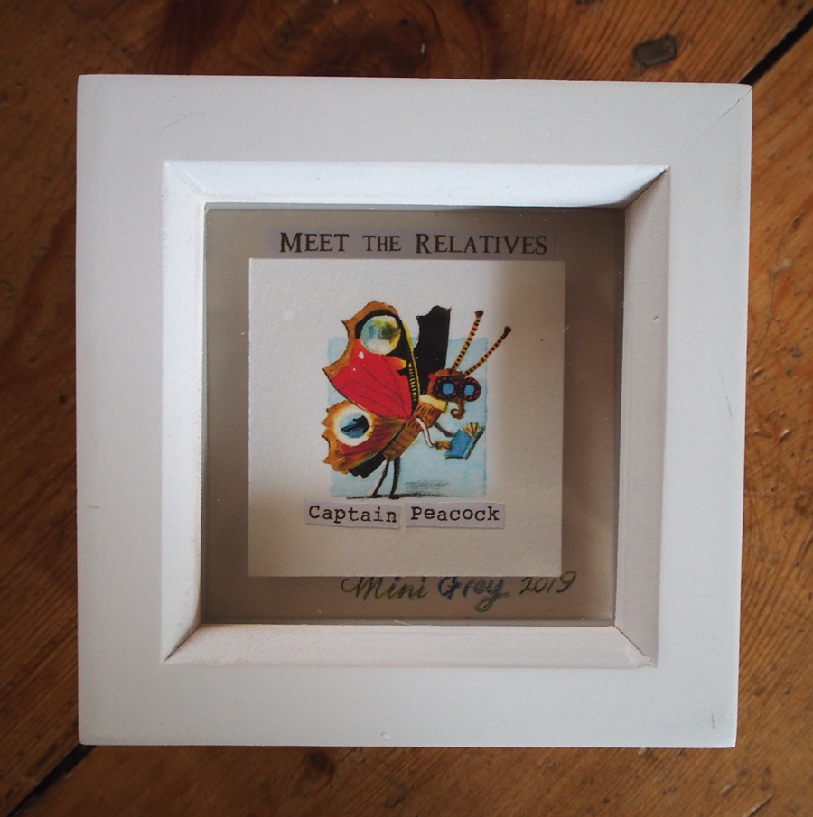 Meet-the-Relatives minibeast prints from Oxford-based  @Bonzetta1:  https://www.minigrey-blog.com/shop/meet-the-relatives-2/  #SupportArtists