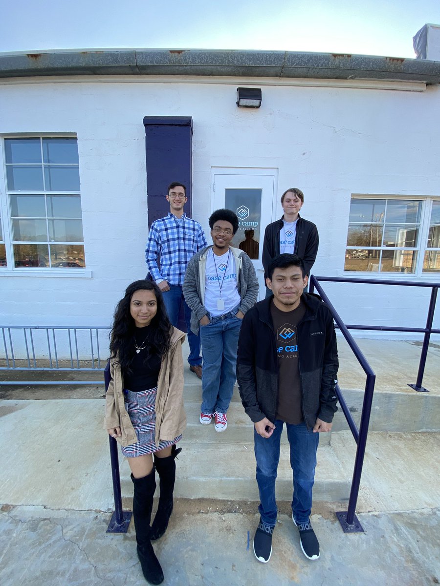 basecampcoding's tweet image. Say hello to the Documentation Team! We are the faces behind all of Base Camp’s social media content. We are really excited to bring you stories, events, and glimpses into the experience of Base Camp. #basecampcodingacademy #Classof2021 #coding #CSinMS #MsCodes #Codingforall