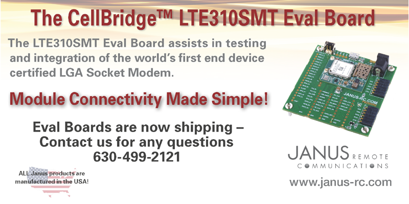 JanusRC's tweet photo. New @janus
 #CellBridge #cellular #wireless #modems are end device certified for quick deployment.  #4G #LTE solutions available for all #applications. #embedded #SMT #PCB ready. #Engineering samples available.  Info: https://t.co/e1l6cwmI9B https://t.co/OkdNFANmkc