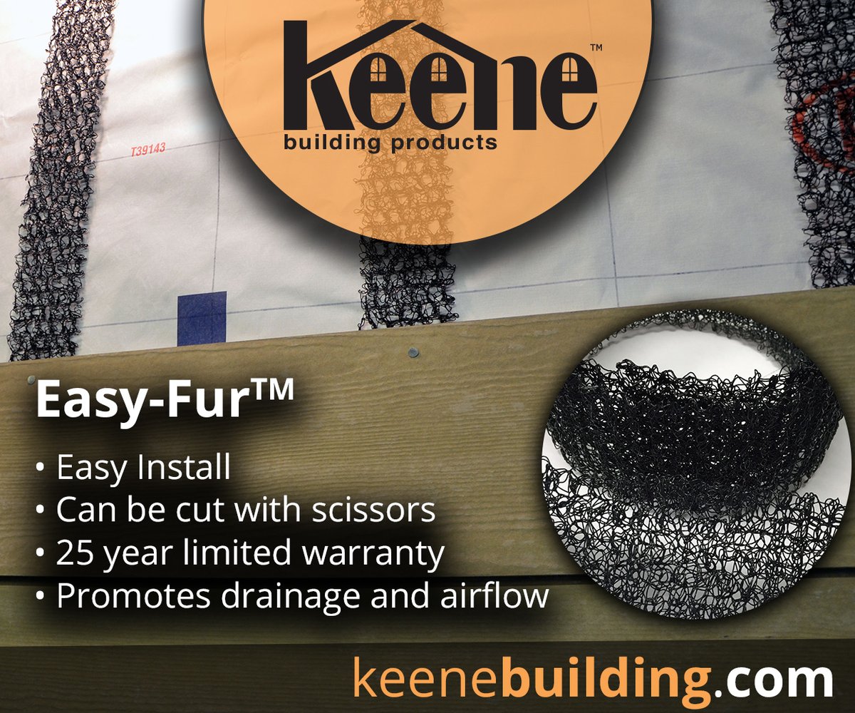 Keenebuilding's tweet photo. When a wood furring strip is used it creates a barrier that causes rot, mold &amp; mildew. If you are thinking, “How can I prevent this?” Visit https://t.co/tfy72q0YBQ
#furring #furringstrip #easyfur #building #architects #construction #builders #buildingenvelope #contractor #builder https://t.co/E4b3SzE44S