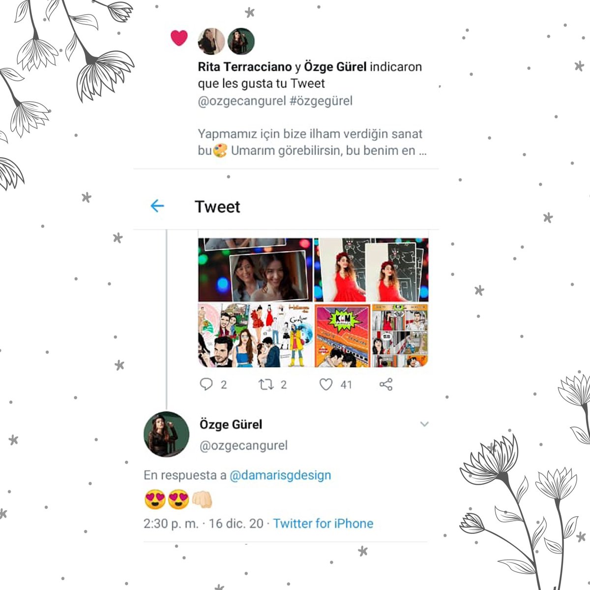 damarisgdesign's tweet photo. ✨Todo llega...✨🧚🏻‍♀️🌟🎄

#ÖzgeGürel #MiModeloEstrella https://t.co/RfYJD7JvYb