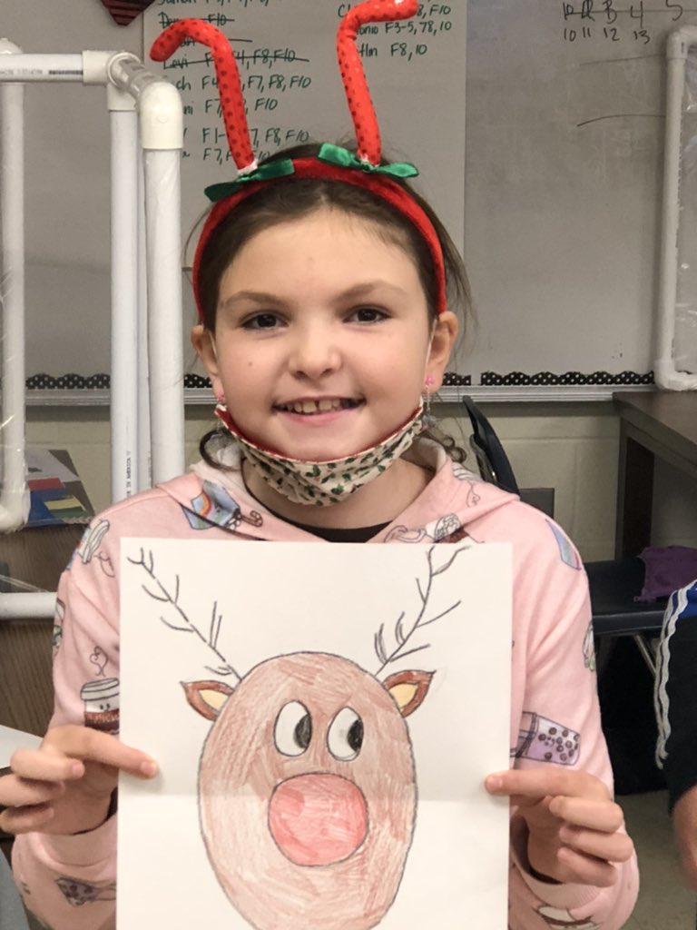 ElmSt5th's tweet photo. Reindeer Fun in Fifth Grade! https://t.co/icjrpfreWY