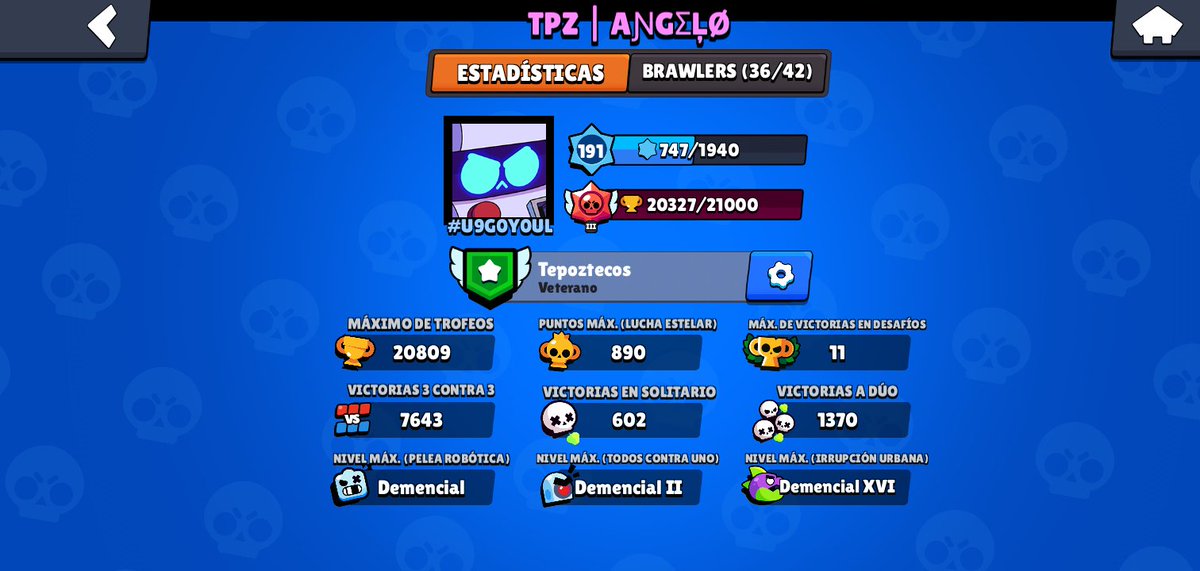 Un día como cualquiera hasta que vimos a uno de nuestros miembros @AnGeLo98671087 que se puso nuestros iniciales en su nick que grande 😎