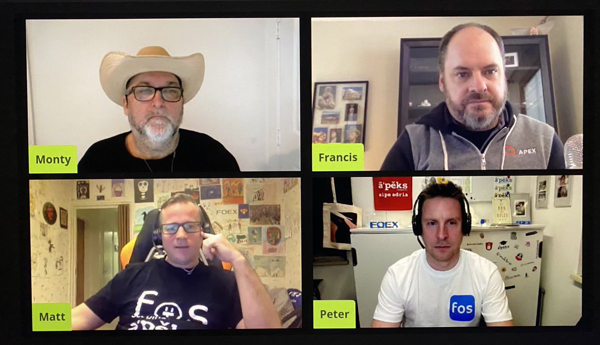 GiliamBreems's tweet photo. @Matt_FOEX and @PeterRaganitsch talking about their amazing #orclapex plug-ins. My favorite is the APEX Builder (chrome) extension, which is yours?  #insuminsider @InsumSolutions @FOEXplugins @FOEXOpenSource https://t.co/kG64VKR2ND