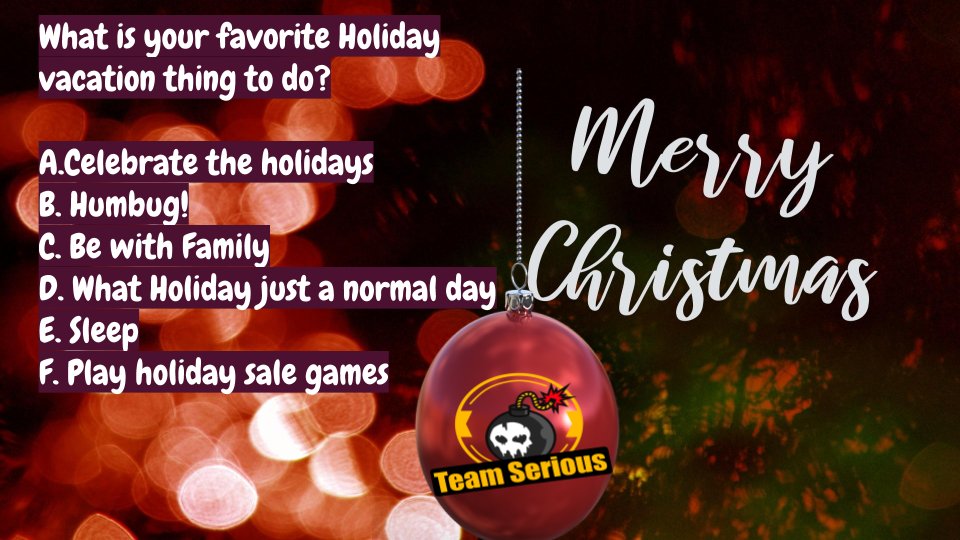 TSDFW1's tweet photo. What are your thoughts? Let us know! #teamserious #teamseriousdfw #tsdfw @tools_by_ezio @TBE_Twitch
@TwitchReTweets @TwitchSharing @TwitchHost
@TwitchOnline @TeamGodvek @PromoteStreamer https://t.co/106quvYKDP
