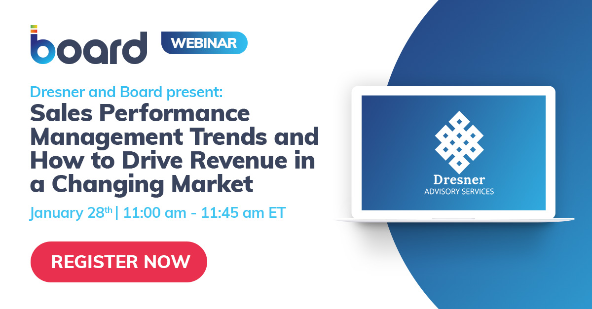 Achieving your revenue goals in an unpredictable market requires prospect insights, a detailed go-to-market plan, and complete transparency and control of the #Sales process. Register to our upcoming #webinar in collaboration with <a href="/Dresner/">dresner</a> to learn more on.board.com/3gR5F8w