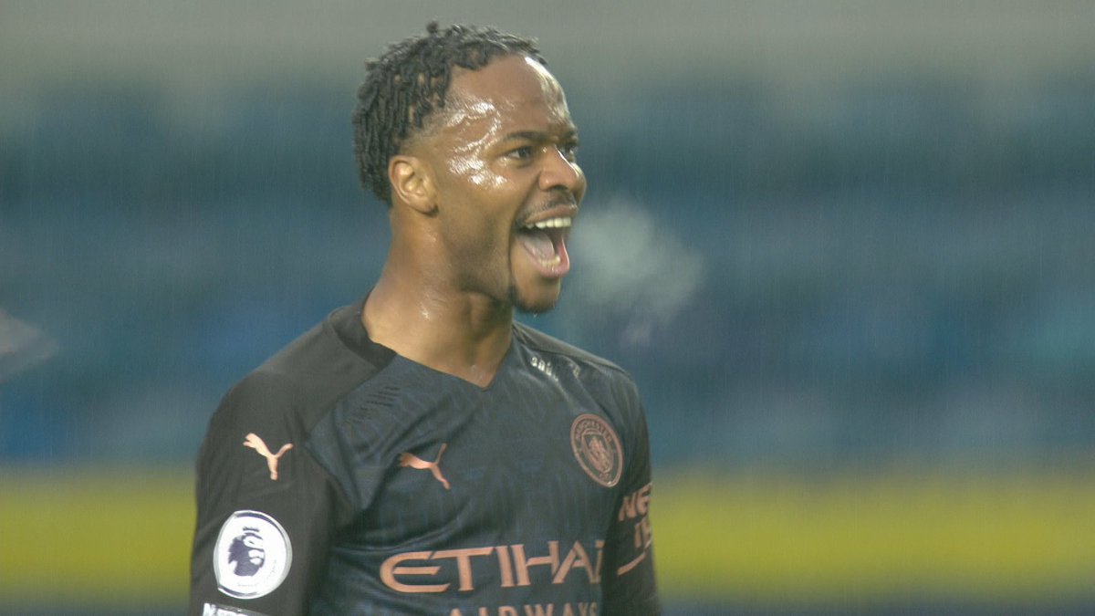 People have lamented Sterling for only scoring in games which have no value and for only scoring tap ins, and not contributing to play well. Sterling’s three league goals this season - the opener against Leeds, winner against Arsenal and opener against Fulham. sTaTpAdDeR. (7/11)