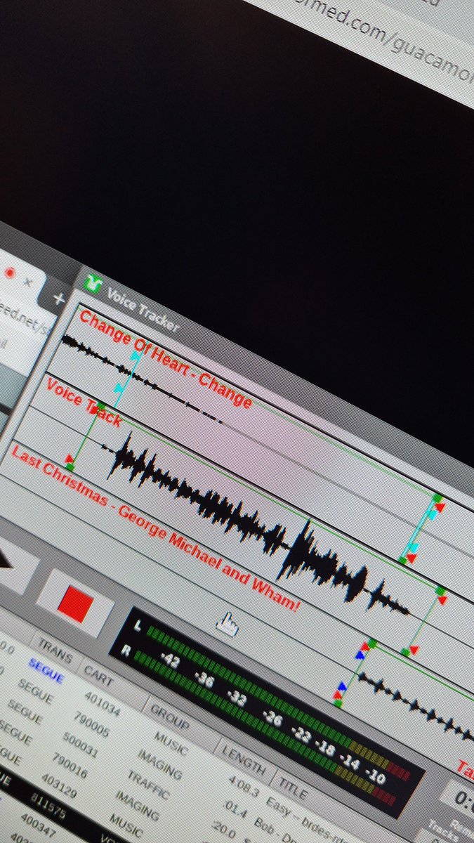 edlm_3's tweet photo. @daveberry_tweet @RealDysonator does it count if I only hear a few seconds either side whilst voicetracking a show for @weyvalleyradio  #Whamageddon2020 https://t.co/9Buj93RyX1
