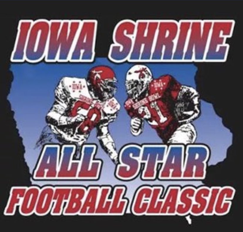 Very excited to have been selected to play in the Shrine Bowl game this coming summer!
