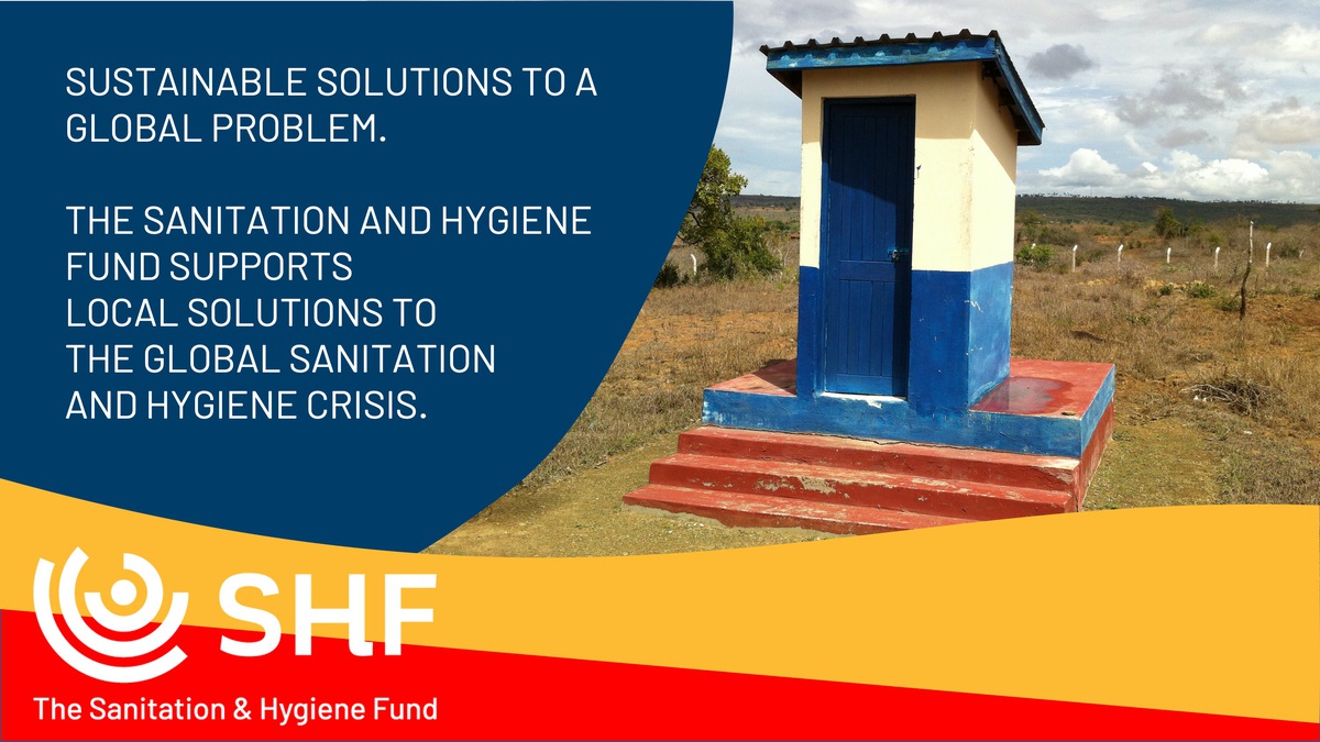 SHFchief's tweet photo. Action at the community level. Leadership at the national level. Support at the global level.
That’s how we solve the global #sanitation and #hygiene crisis.
Invest in the Sanitation and Hygiene Fund.
#SHFLaunch https://t.co/kbYMp6y7mU