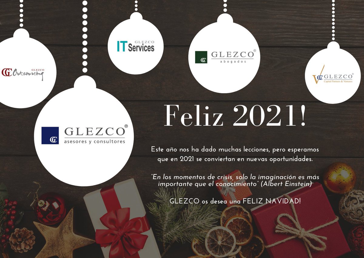Glezco_asesores's tweet photo. GLEZCO te desea una Feliz Navidad!

#Glezco #Asesores #Consultores #FelizNavidad #Feliz2021 https://t.co/G3ruArx3Aw