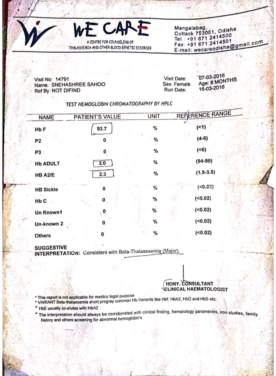 DURGA_PRASAD_'s tweet photo. @SonuSood 🙏🙏🙏I am from Odisha request you to save a girl from a serious disease.Please help sir here I have attached the report of the disease for your reference please help her. https://t.co/xhQGEJ0jCq