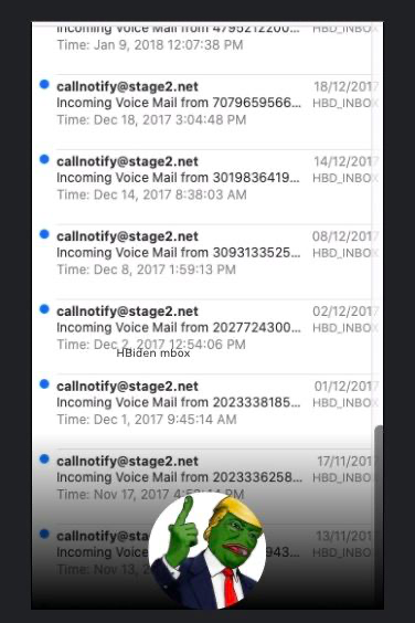 HelloTelegram's tweet photo. Anyone tried these #HunterBiden voice mail on stage net? 🧐
Source #HunterBidenEmails
✍️ Read more: 
https://t.co/0JNTZw8XKi https://t.co/mRZgGJ7iR6