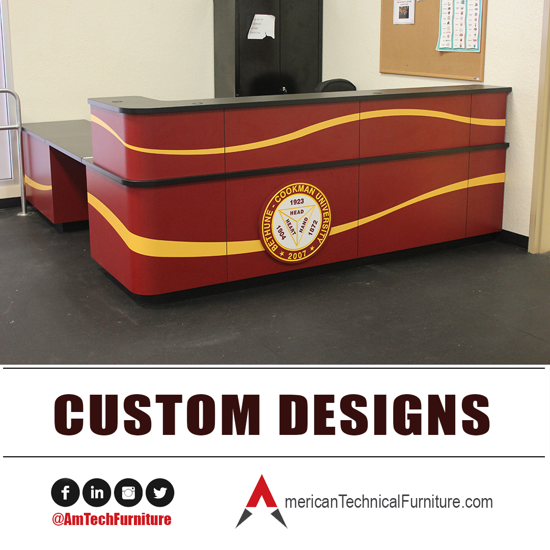 RECEPTIONIST:  "Can I help you?" 💅💤

ME:    "Nice desk!" 🙏💥🧐

__________________________

#amtechfurniture #bethunecookmanuniversity #CustomerService