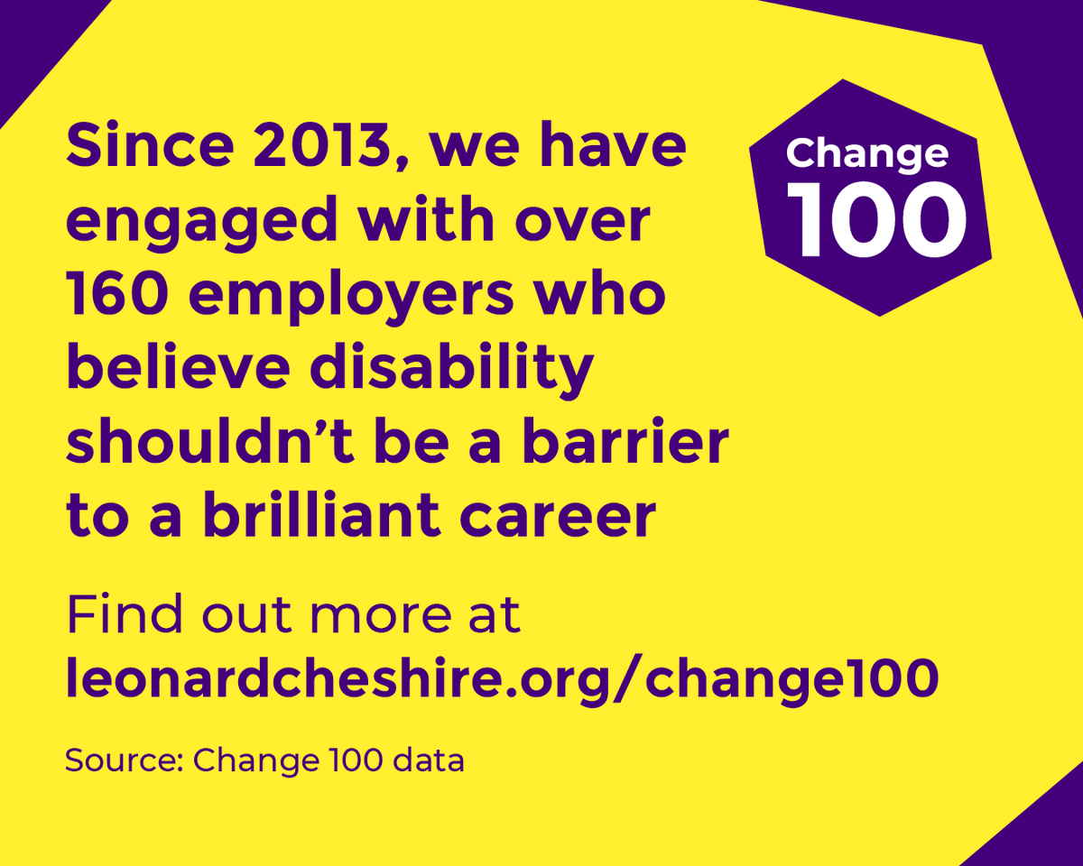 UoLCareers's tweet photo. With the deadline only 3 weeks away, its the perfect time to send your Change 100 application. #Change100 is open to students and graduates with a disability or long term condition. A perfect way to kickstart your career. Start your application today- https://t.co/X9Qh2oJslz https://t.co/QxC495E8Q0
