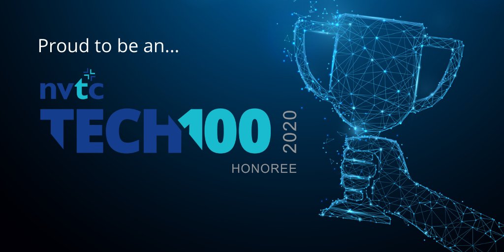 carevisohealth's tweet photo. We are excited to be named a 2020 @NoVaTechCouncil Tech 100 honoree—one of the region’s top technology companies that demonstrates dedication, vision and innovation! https://t.co/P1QmI2quNS #NVTC #NVTCTech100 https://t.co/5kcWnFKLpS