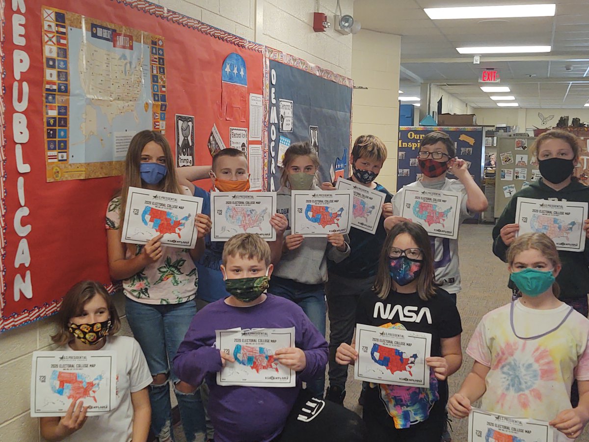 BrilliantCFES's tweet photo. #ThrowbackThursday We’re so proud of our #Ticonderoga students who used their study hall time to learn about #campaigning, #primaryvotes, #politicalparties, #popularvotes, and the #electoralcollege to hold a successful #mockelection!
#gearupworks #futureleaders https://t.co/fq0kO4S3fq