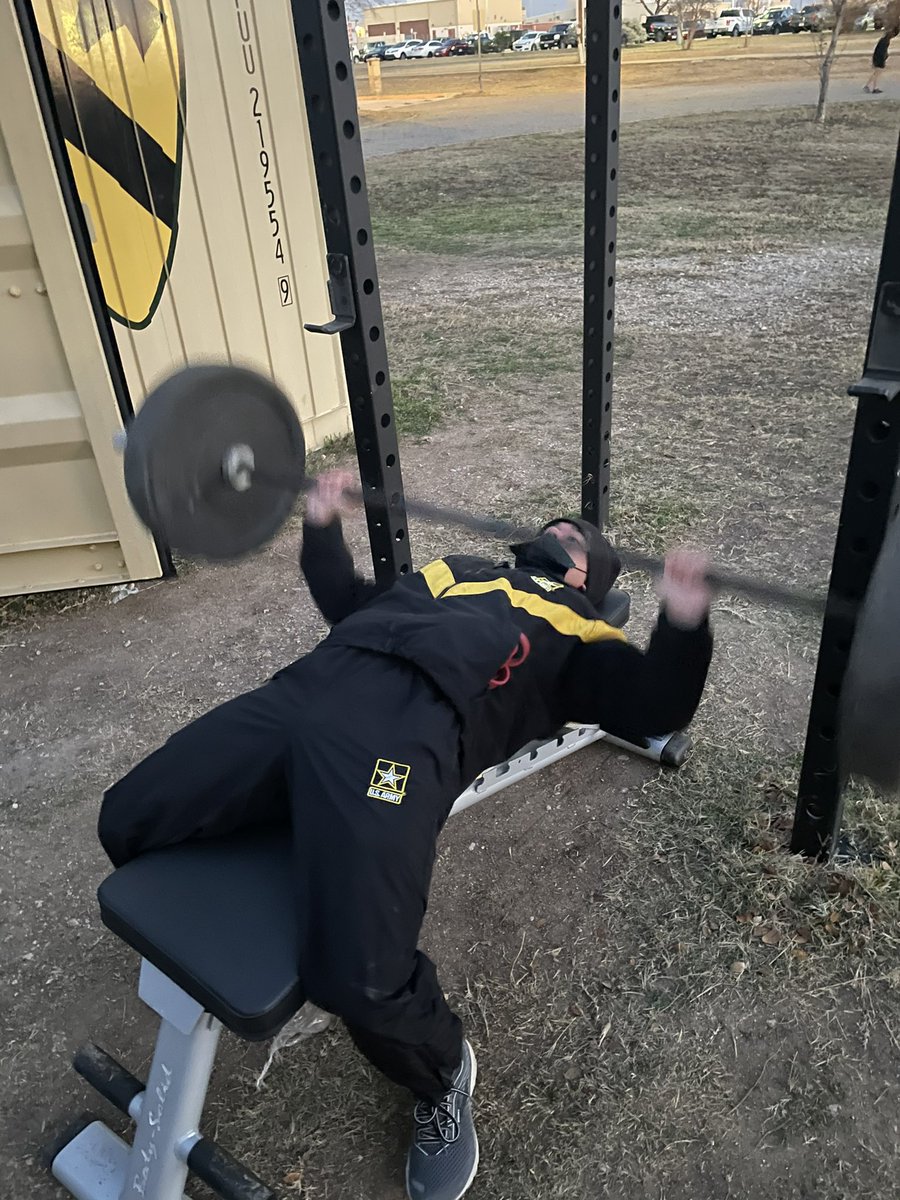 CHAOSCompany38's tweet photo. CHAOS Company celebrates Peoples First Week this week. Everyday started with a Physical Training Competition and CHAOS Company won every one so far. @3rd8cav @1stcav3bct @1stCavalryDiv #GreyWolf #FirstCav #FirstTeam #WarHorse https://t.co/tmLD2ATzll