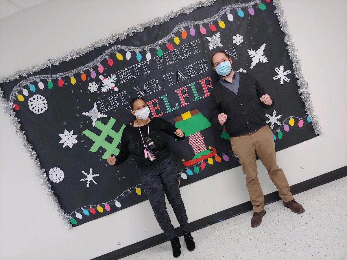 MedranoJrHigh's tweet photo. It's Elfie Selfie Day at #MedranoMiddle! Happy Holidays!🎄
@DallasISDLeads 
@opriddick1
@roshonda_brown 
@joleehealey 
@MRamirezDISD 
@JoeCarreon https://t.co/ClDO2xoEdb