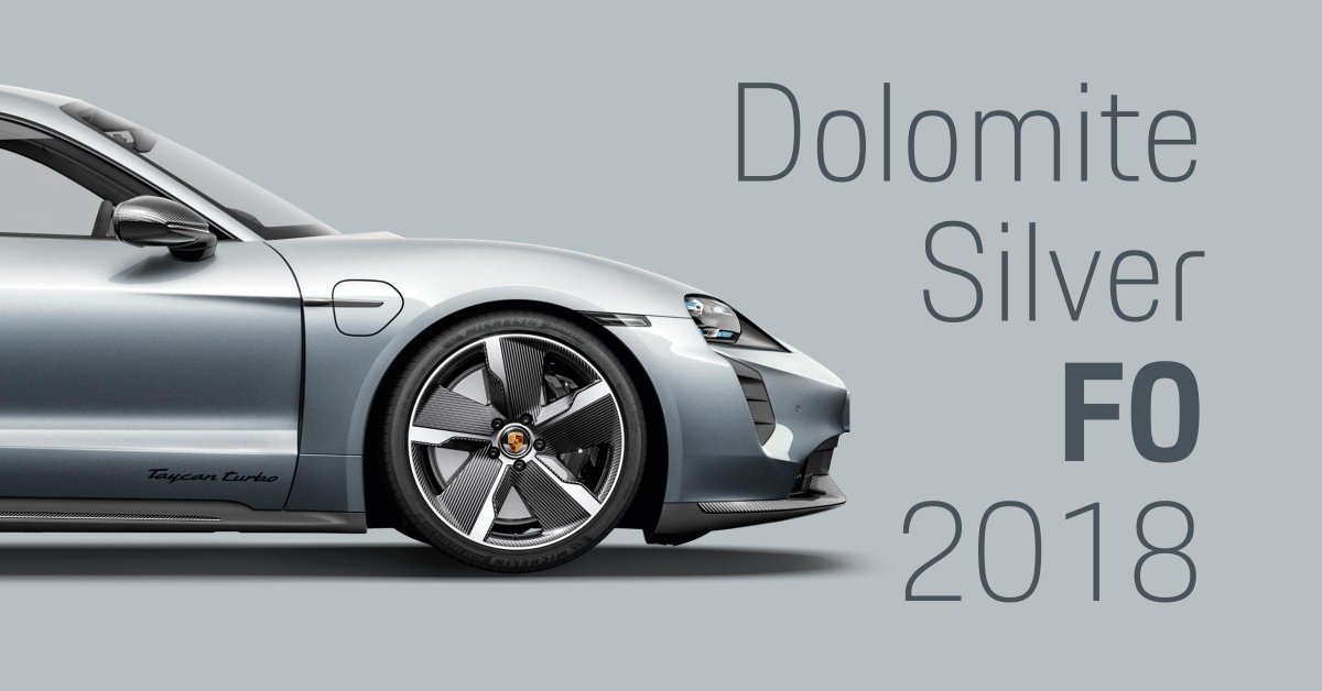 Porsche's tweet photo. Silver bells. #PorschePaintCode https://t.co/MKSt36W6dX