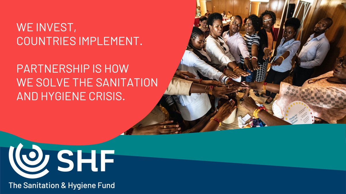 SHFchief's tweet photo. Nothing about us without us.
Only by bringing stakeholders together can we solve the global #sanitation & #hygiene crisis.
It’s time for a 21st-century approach.
It’s time for the Sanitation & Hygiene Fund.
#SHFLaunch https://t.co/zRLtT7d2Mk