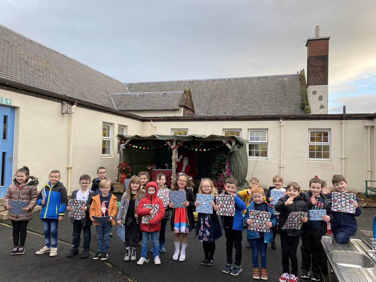 CairnPS's tweet photo. We had a special visitor in our outdoor grotto today! All staff and pupils were happy to see this seasons ‘main man!’ 🎅 #hohoho #outdoorgrotto #santafun https://t.co/xIpwOYkfoQ
