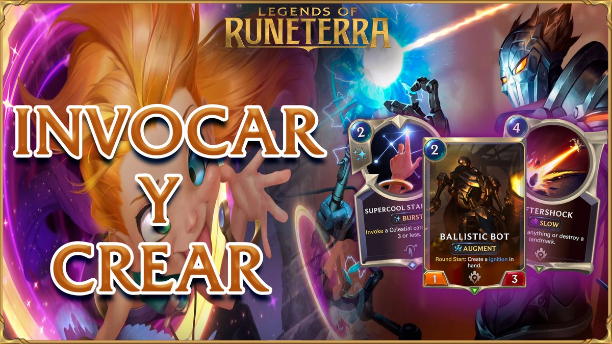 Buhetes ,primer deck de la expansión .Zoe y Viktor harán las delicias de los más jugones, con muchas decisiones a tomar .Espero que os guste!!.<a href="/RuneterraES/">Legends of Runeterra ES</a> 
youtu.be/vwwWb5PiXow