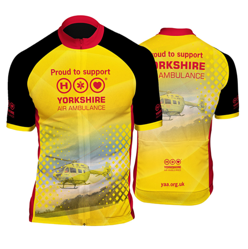 YorkshireAirAmb's tweet photo. Looking for a last-minute Christmas present or a New Year treat? Today we’ve launched our brand new YAA Cycling Jersey, only £40 including postage. In the run up to Christmas it will be send 1st Class post 🚴🚁 https://t.co/YQnMhdIPso https://t.co/EkZ7YvJ4G1