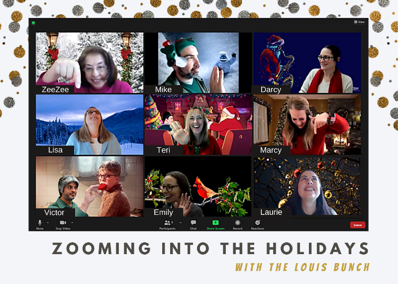 louislibraries's tweet photo. It's only appropriate that 2020 ends with another Zoom, this one Brady Bunch style! This year has been a wild ride and as we close it out and look forward to the new year, the LOUIS teams wishes you a safe and happy holiday season.
https://t.co/HP1U5QlHv9 https://t.co/8DvIdegTnU