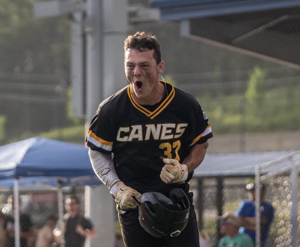 Canes Baseball on X: Canes play with passion & energy @reeceholbrook1   / X