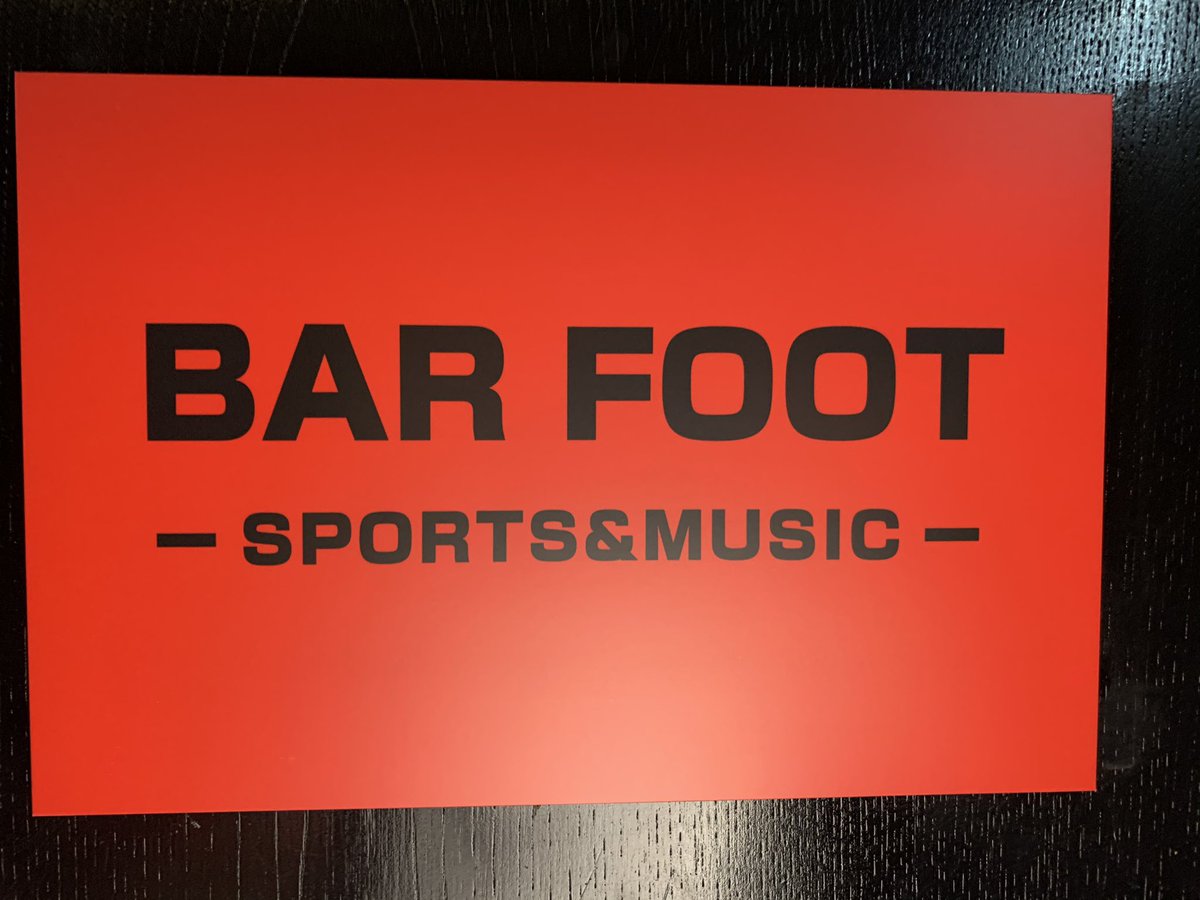Bar Foot 初日ご来店いただいたお客様方 ありがとうございました もう少し営業しております 福岡バー 親不孝バー スポーツバー 福岡市中央区 中央区舞鶴 親不孝通り