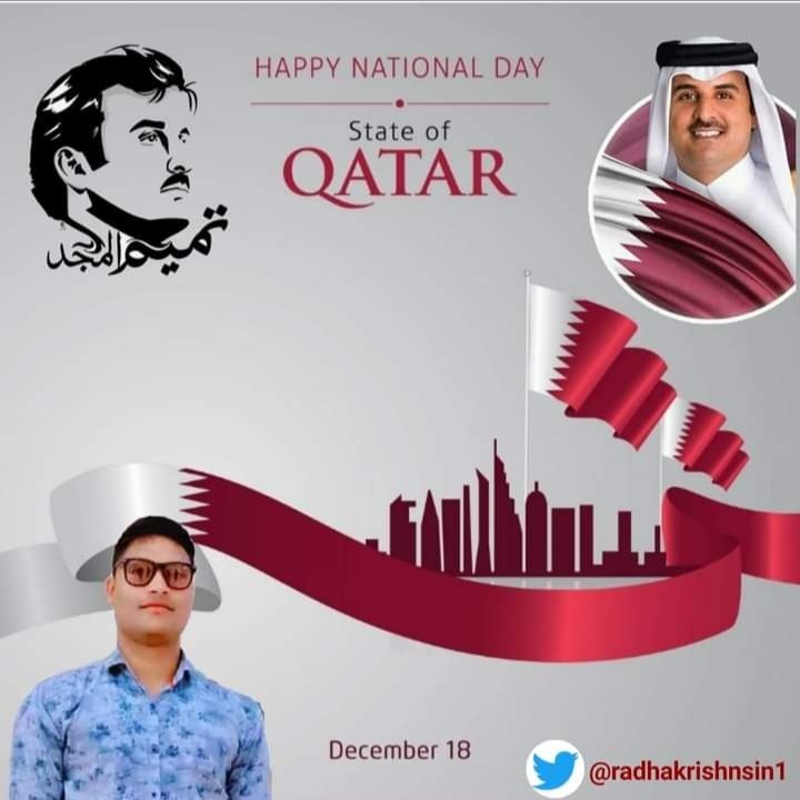 RadhakrishnSin1's tweet photo. 🇧🇭I congratulate our people and the people of #Qatar on the advent of 🇧🇭Qater National Dey 🇧🇭
#HappyQatarNationalday
#QND2020
@qatarairways @Qater__2022 https://t.co/bba8xivKpu