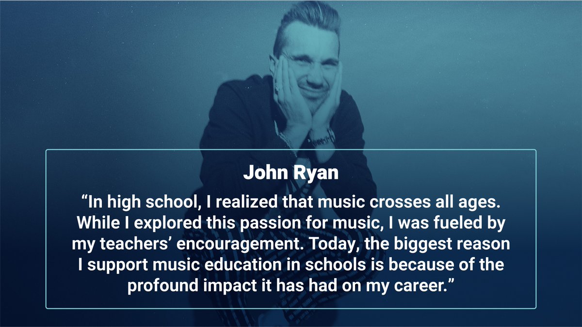 musicwillorg's tweet image. Music Will Bring Us Together! Having written songs for @onedirection, @Pink, @johnlegend, @davidguetta, @RitaOra, @ThomasRhett, @Harry_Styles, and countless more, John shares with us how music education has had profound impact on his career.

ow.ly/ZNMb50CO9sJ