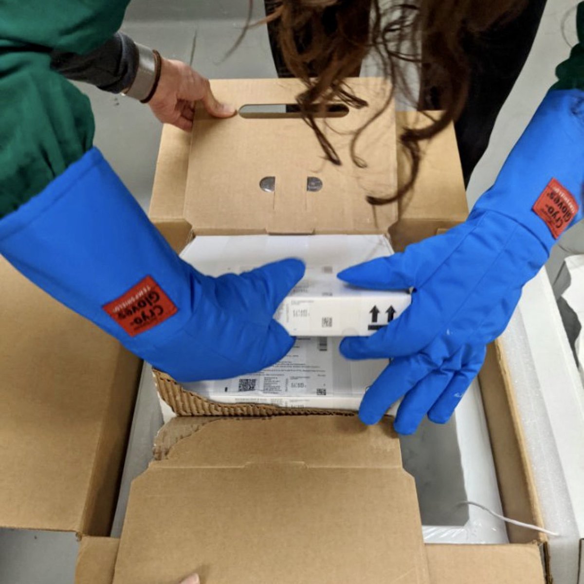 mainlinehealth's tweet photo. Special delivery 📦 We’re waiting on a lot of packages this season, but this is the most exciting one by far. https://t.co/vQOLhPlkQr