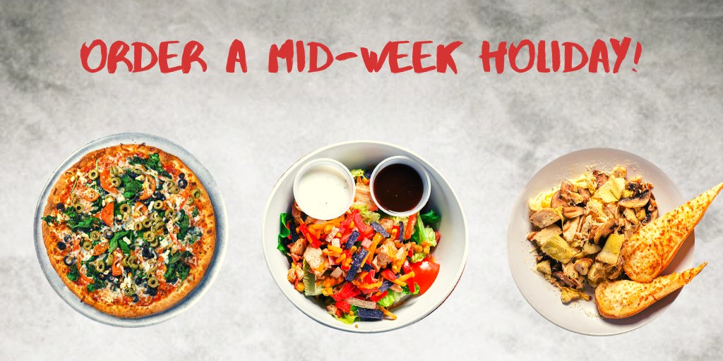Mogiosredoak's tweet photo. You are just one click away from creating a midweek-holiday!
Order Online at: https://t.co/ee2LMHffvh 
or call us for your curbside pickup at 469-552-6888 
.
.
.
#redoak #texas #paliospizza #pasta https://t.co/tryr2mgKgd