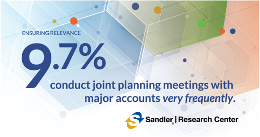 SandlerDarrel's tweet photo. Entering 2021, businesses need to focus on creating positive relationships with their clients. Regular review and planning meetings are critical to this success. Get the latest Sandler Research Center report to learn more: https://t.co/knbCipaemi https://t.co/xs5qpgiYK8