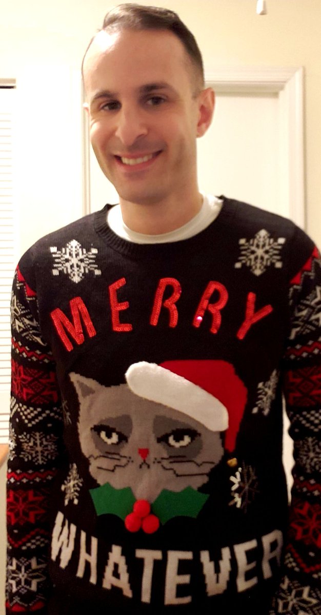 Mr_Panzarella's tweet image. Ugly Sweater Day #VirtualSpiritWeek