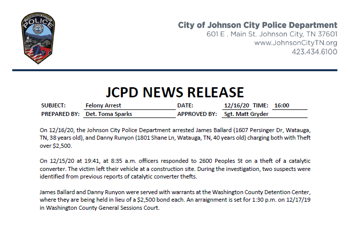 JohnsonCityPD (@johnsoncitypd) on Twitter photo 