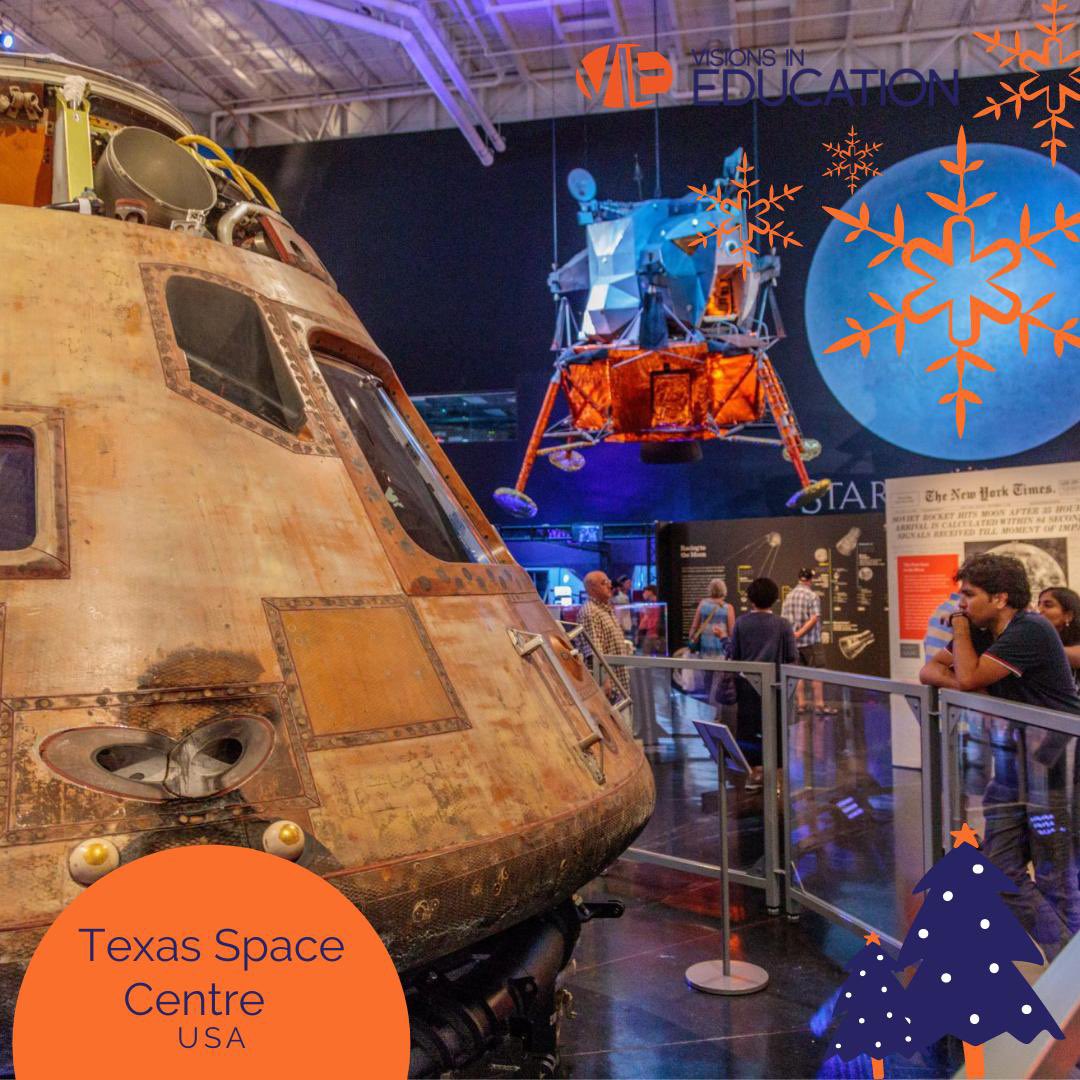 VisionsNetball's tweet photo. On the fourth day of Christmas Visions brought to you, astronaut training in Texas ooooh 🚀☄️👽🪐🛰👩🚀🧑🚀 #schooltravel #texasspcestem #stemeducation #stemtrip https://t.co/bhdLRczmMt