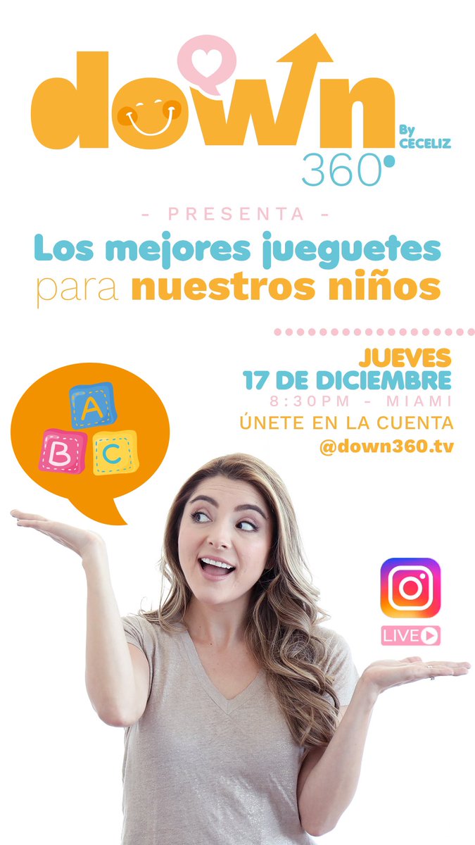 Down360_TV's tweet photo. ¡Les espero! 🎁 https://t.co/9UCz4yGCzm