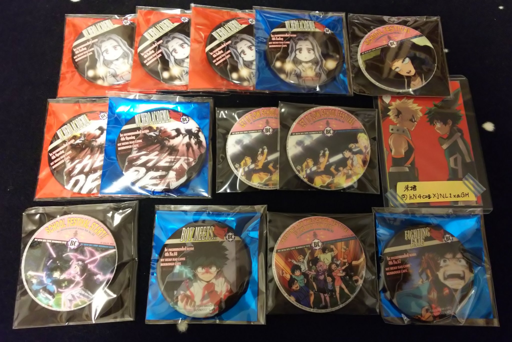 未堵 みと 取引垢 On Twitter 交換 譲渡 僕のヒーローアカデミア ヒロアカ 文房具カフェ 文カフェ コースター 譲 切島 瀬呂 耳郎 心操 天喰 尾白 麗日 夜嵐 発目 ねじれ ケミィ 緑谷引子 目良 肉倉 峰田 青山 ミリオ 八百万 志村菜奈 求 画像