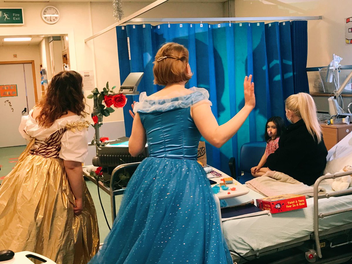 echcharity's tweet photo. It's panto time! Oh no it isn't, oh yes it is! ππ
A huge thank you to @captheatres for bringing the magic of panto to the Sick Kids.
Despite the Kingβs Panto being cancelled, nothing could stop the team from ensuring the show could still go on for children in hospital! β¨β€οΈ https://t.co/OJkrLkJG8p