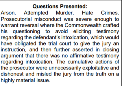 The Ky Supreme Court also overturned an arson & attempted murder conviction because of "flagrant" prosecutorial misconduct by Christian County Commonwealth's Attorney Rick Boling, who is banned from the courthouse now because of the role he played in a controversial Bevin pardon.