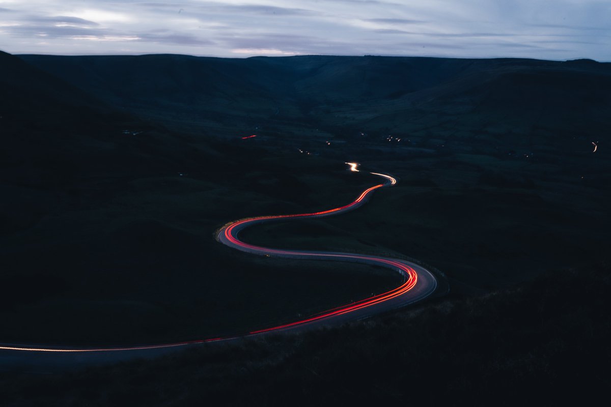 Check out this photo I took last week in the Peak District of the road into the next valley. #longexposure #longexposurephotography #landscapephotography #landscapeUK