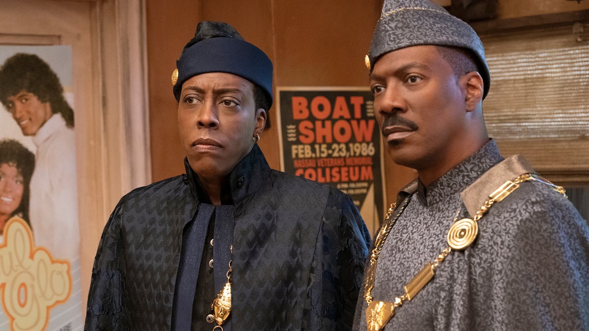 andscape's tweet photo. Coming to America (1988)

Coming 2 America (2021)

📷 @PrimeVideo https://t.co/cVjUhkyml6