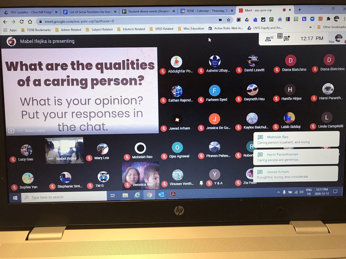 TDSB_CHPS's tweet photo. Exploring Kindness and Caring via interactive virtual assembly. Lots of learning here. @TalciaRichards @mrdleavitt @tdsb @LC3_TDSB https://t.co/6y8piPVrPV