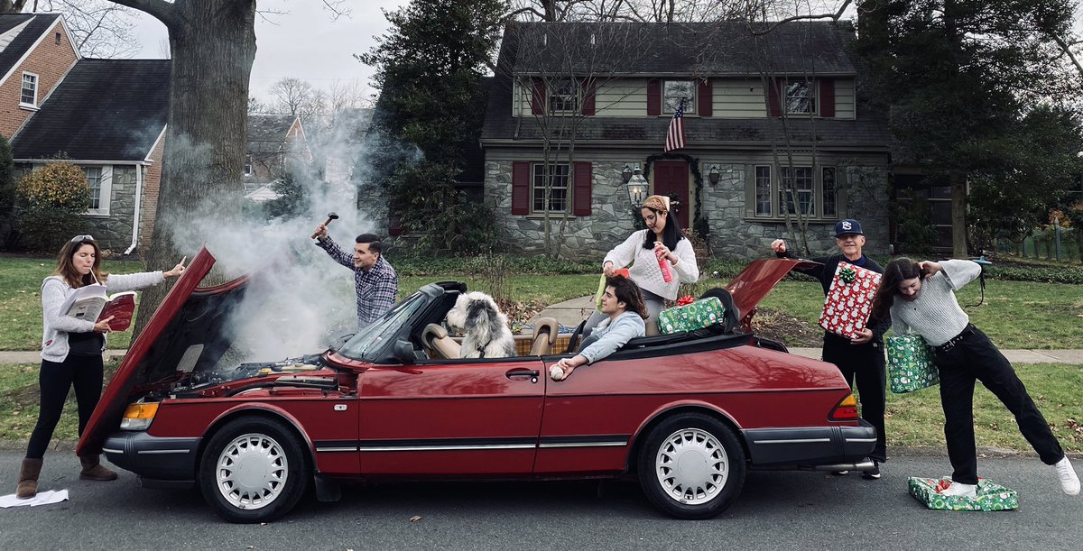 Merry Christmas from the Sassaman family! #saab #christmas2020